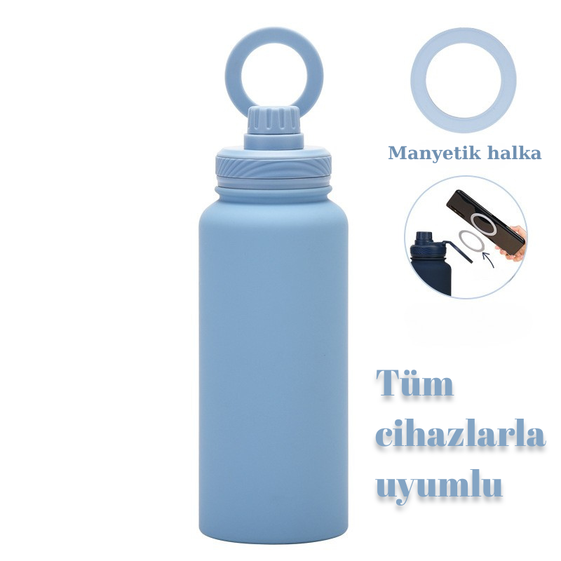 Manyetik Kapaklı Termos