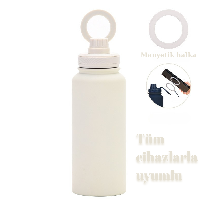 Manyetik Kapaklı Termos