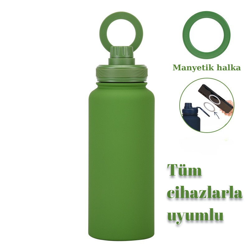 Manyetik Kapaklı Termos