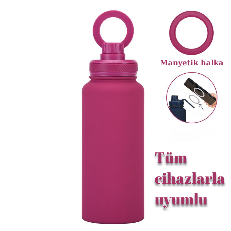 Manyetik Kapaklı Termos