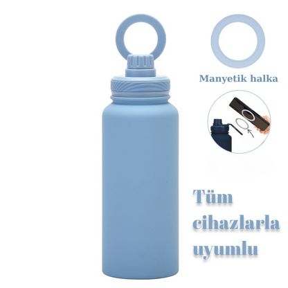 Manyetik Kapaklı Termos