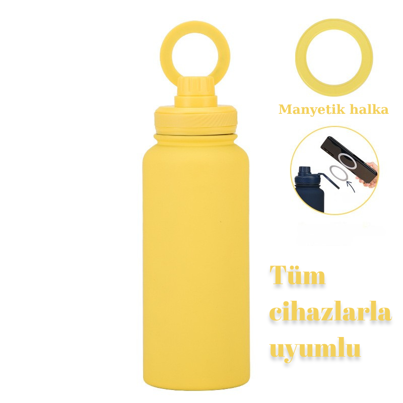 Manyetik Kapaklı Termos