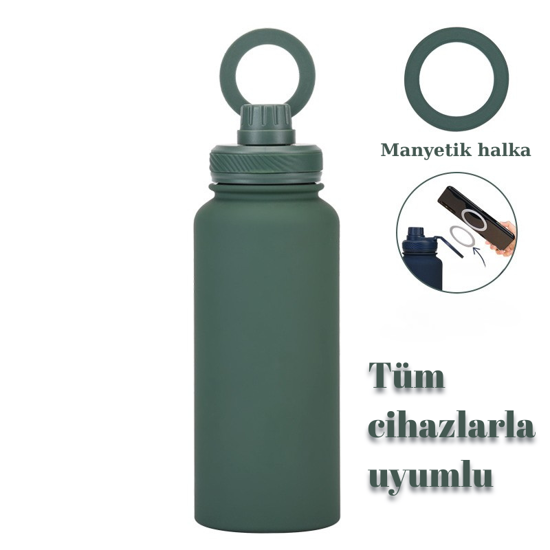 Manyetik Kapaklı Termos
