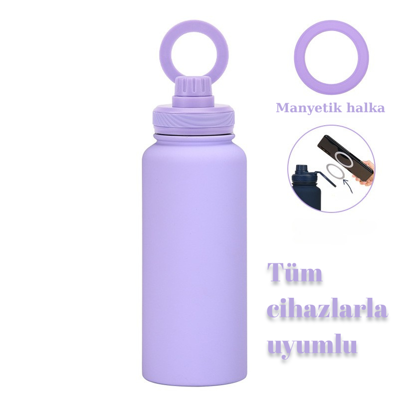 Manyetik Kapaklı Termos