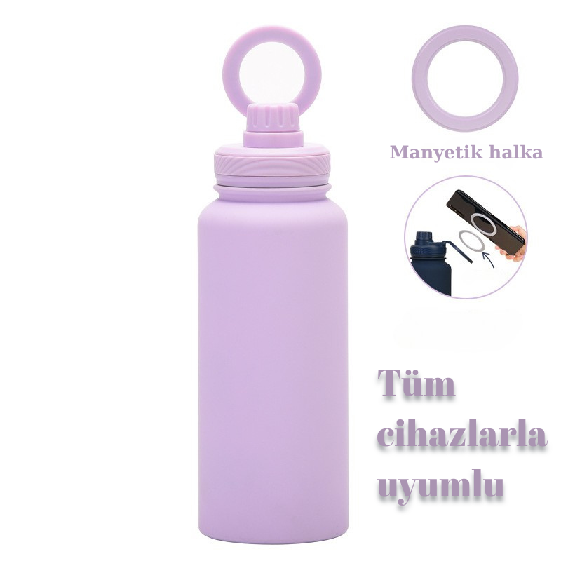 Manyetik Kapaklı Termos