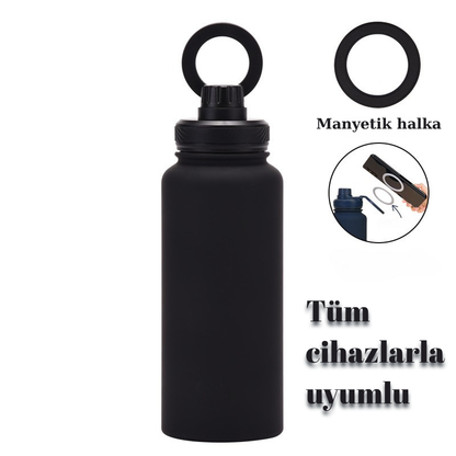 Manyetik Kapaklı Termos