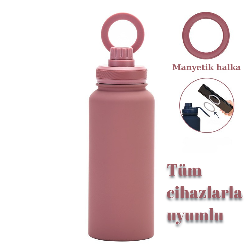 Manyetik Kapaklı Termos