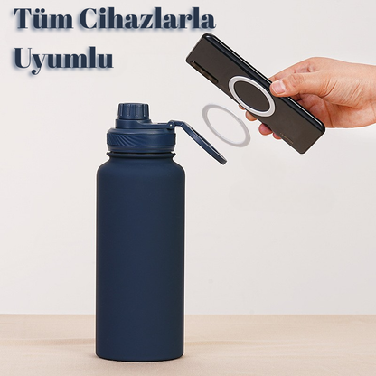Manyetik Kapaklı Termos