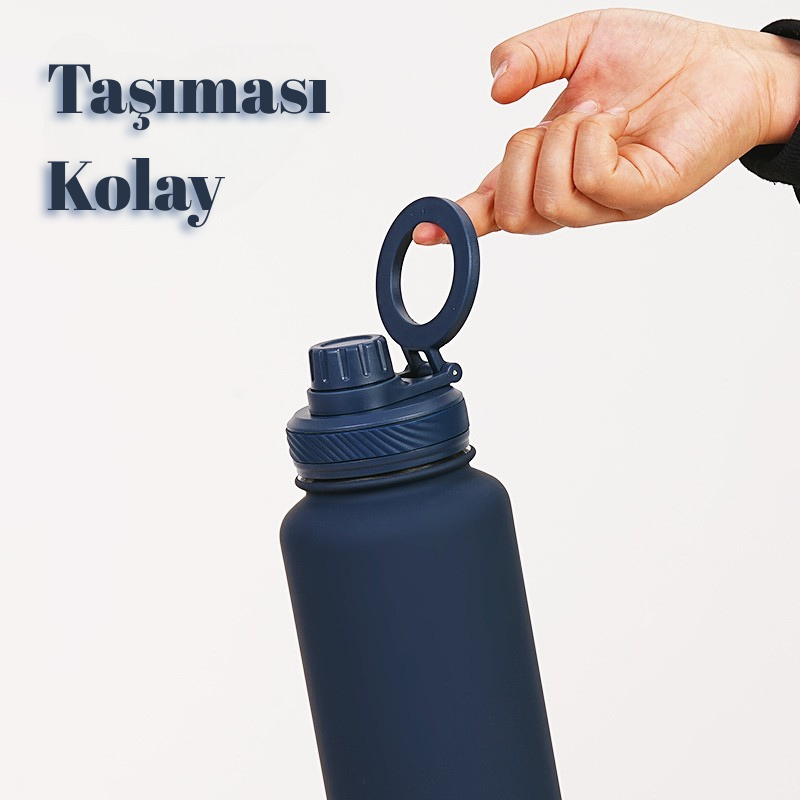 Manyetik Kapaklı Termos